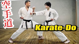 Incredible power! This is the "Kihon Ippon Kumite" of Karate-do, SKIF! 【Nobuaki Kanazawa Kancho】