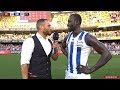 Majak Daw post-match - Fox Footy (Round 20, 2018)