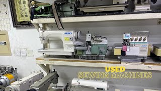 Juki ,Brother ,Jack Sewing machines Price || used sewing machines market in indi