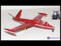 heller fouga magister patrouille de france 1 72 model kit review and build