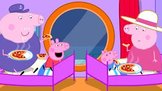 Pizza Night On The Cruise Ship 🍕 | Peppa Pig Official Full Episodes