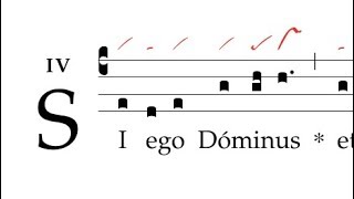 Antiphona: Si ego Dominus