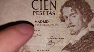 1965 Spain 100 Pesetas