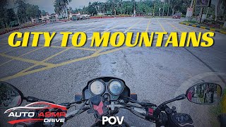 City to Mountains on Splendor Plus 🏍️ | Pure ASMR Ride Experience