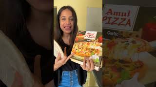 Amul Garlic Pizza Review 😍😍 | Frozen Food Review 😍 | @sosaute