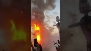 DUSSEHRA 2022 RAVAN DAHAN Ravan Putla Ravan Burning