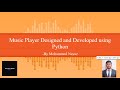 Music Player using python | Python projects | Basic python project | tkinter project | Tecnico MDN