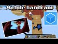 Mobile Handcam | CubeCraft skywars gameplay (Minecraft PE) | MCPE PVP - DevaRoi MC