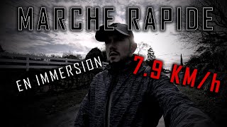 MARCHE RAPIDE en HIVER ! (POV)