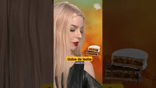 Le dimos alfajores a #AnyaTaylorJoy y #ChrisHemsworth❤️