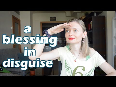 What does blessing disguise mean?