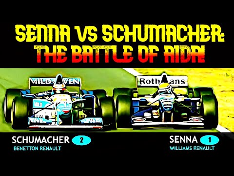 A BATALHA DE AIDA! COMO SERIA O GP Do PACÍFICO De 1995 Com AYRTON SENNA ...