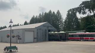 Ex London Port Stanley Railway Electric Railcar Entering Restoration Shop