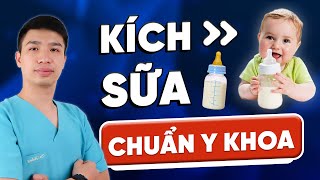 Cách kích sữa hiệu quả, dồi dào chuẩn y khoa  | Dr Thắng