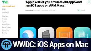 WWDC 2020: iOS apps on Mac