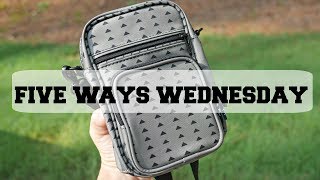 Five Ways Wednesday | How to Pack the Ju-Ju-Be Mini Helix | The Sensible Mama