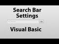 How To Tabbed Web Browser Visual Basic 2008 2010 ( Add Search Bar & Settings)