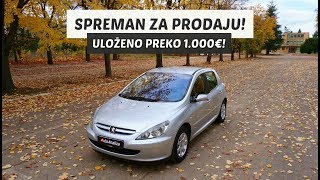 SPREMAN ZA PRODAJU! CENA JE _ _ 00 €! ULOŽENO PREKO 1.000€! Pežo/Klip 4