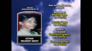 Octavia -Maureen- Benoit ~ Medium Obituary