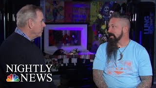 Honoring The Memory Of Loved Ones With A Casket Adorned In Memories | NBC Nightly News