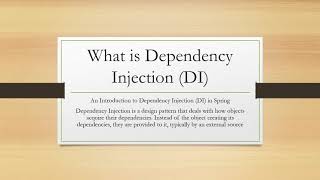 Spring Boot Interview Questions | What is Dependency Injection | Practical Example #springboot #java