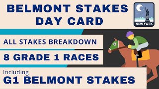 Belmont Stakes Day Full Card Analysis