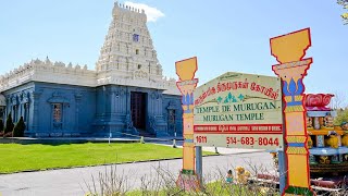 Montreal Murugan Temple - South Indian Temple in Canada 🇨🇦