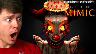 This EVIL CLOWN is HUNTING ME!? - FNAF Secret of The Mimic