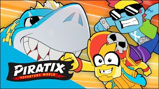 In the Bowels of King Shark - PIRATIX 🪙🏴‍☠️Cartoon Series for Kids