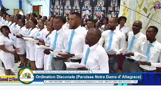 Samedi 22 Fevrier 2025, Ordination Diaconale, Paroisse Notre Dame d' Altagrace (Delmas)