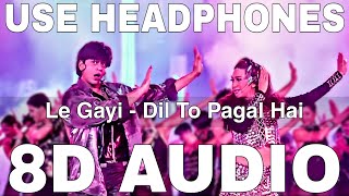 Le Gayi (8D Audio) | Dil To Pagal Hai | Udit Narayan | Asha Bhosle | Shah Rukh Khan, Karisma Kapoor