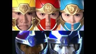 Ninpuu Sentai Hurricaneger - All Henshins Episode 1 - 50