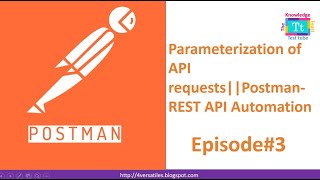 Parameterization of API requests||Postman-REST API Automation||Episode#3