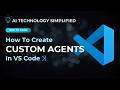 How to Create Custom Agents in VS Code #vscode