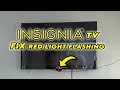 Insignia TV : How to Fix Red Light Flashing