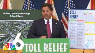 DeSantis announces Florida toll relief program returns for another year