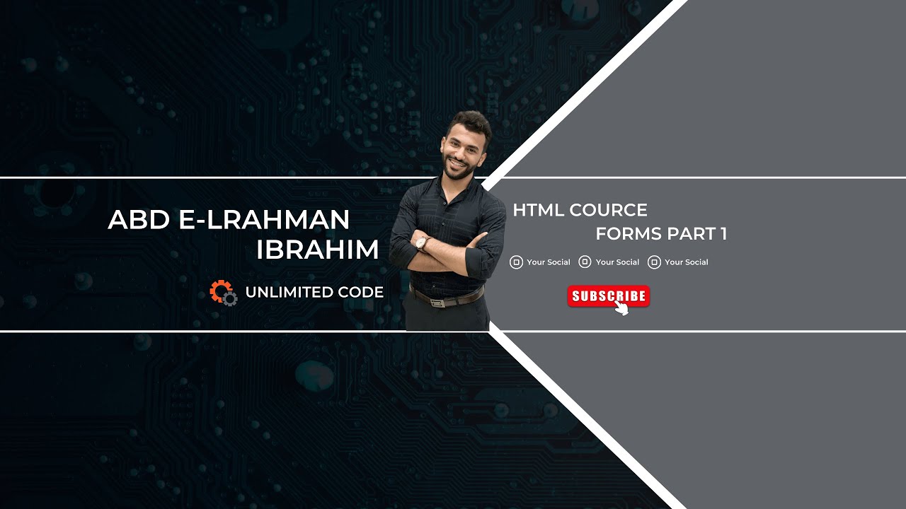 HTML FORMS PART 1 - YouTube