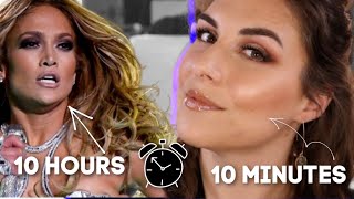 JLo's 2020 Super Bowl Look in Less Than 15 Minutes | Bailey B.