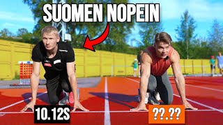 100m Pikajuoksua Suomen Nopeimman Miehen Kanssa | Ft. Samuli Samuelsson