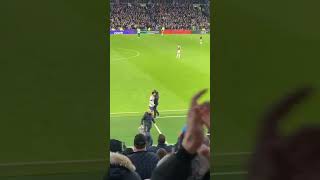 The hug between Antonio Conte and Heung-min Son during West Ham win