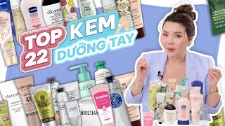 Top 22 kem dưỡng da tay