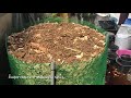 ทำปุ๋ยหมักในวงตาข่าย สูตรวิศวกรรมแม่โจ้ compost