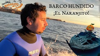 Inmersion en el BARCO HUNDIDO MAS CONOCIDO DE ESPAÑA - El NARANJITO - Cabo de Palos