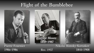 Rimsky-Korsakov: Flight of the Bumblebee, Fournier \u0026 Moore (1957) リムスキー＝コルサコフ 熊蜂の飛行 フルニエ