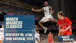 Kentucky vs. Utah: 1998 National Championship | FULL GAME