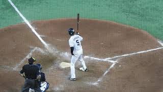 2021/11/25東京ドーム日本シリーズ第５戦　川端慎吾　シリーズ初登場　ヤクルトvsオリックス