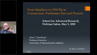 Online Salon with Alan Swedlund: From Smallpox to 1918 flu to Coronavirus
