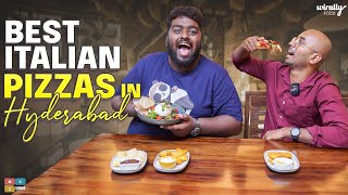 This Place serves best Italian Pizzas in Hyderabad - Pompeii || Wirally Food || Tamada Media