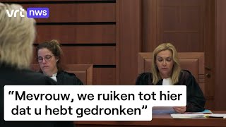 Vrouw verschijnt dronken voor rechter voor rijden onder invloed