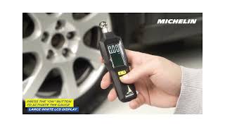 MICHELIN 12294 Programmable Tyre Pressure Gauge DEMO VIDEO